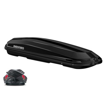 Menabo Diamond 500 duo fekete tetőbox, síbox