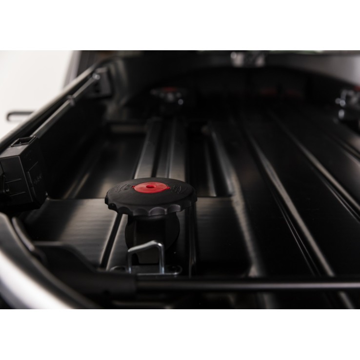 Menabo Diamond 450 duo fekete tetőbox, síbox