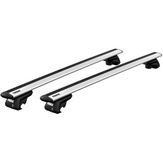 Tetőcsomagtartó Mercedes 280 kombi 1985-1995, Thule WingBar Evo, tetőkorlátos