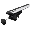 Tetőcsomagtartó Volkswagen Polo Variant kombi 1996-2001, Thule WingBar Evo, tetőkorlátos