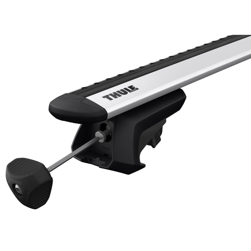 Tetőcsomagtartó Volkswagen Polo Variant kombi 1996-2001, Thule WingBar Evo, tetőkorlátos