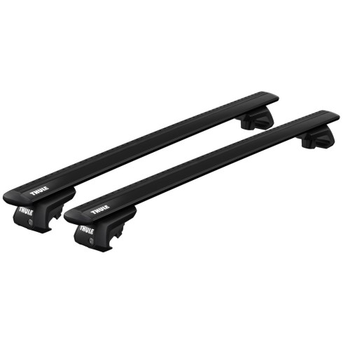 Tetőcsomagtartó Skoda Superb kombi 2015-2024, Thule WingBar Black, tetőkorlátos Tetőcsomagtartó Skoda Superb kombi 2015-2024, Thule WingBar Black, tetőkorlátos