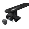 Tetőcsomagtartó Nissan Frontier King Cab 2022-től, Thule WingBar Black