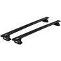 Tetőcsomagtartó Peugeot 307 Hatchback 2001-2004, Thule Wingbar Evo Black, fixpontos