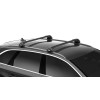 Tetőcsomagtartó Porsche Macan 2014-től, Thule Edge Black, tetősínes