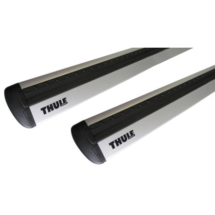 Tetőcsomagtartó Volkswagen Polo Variant kombi 1996-2001, Thule WingBar Evo, tetőkorlátos