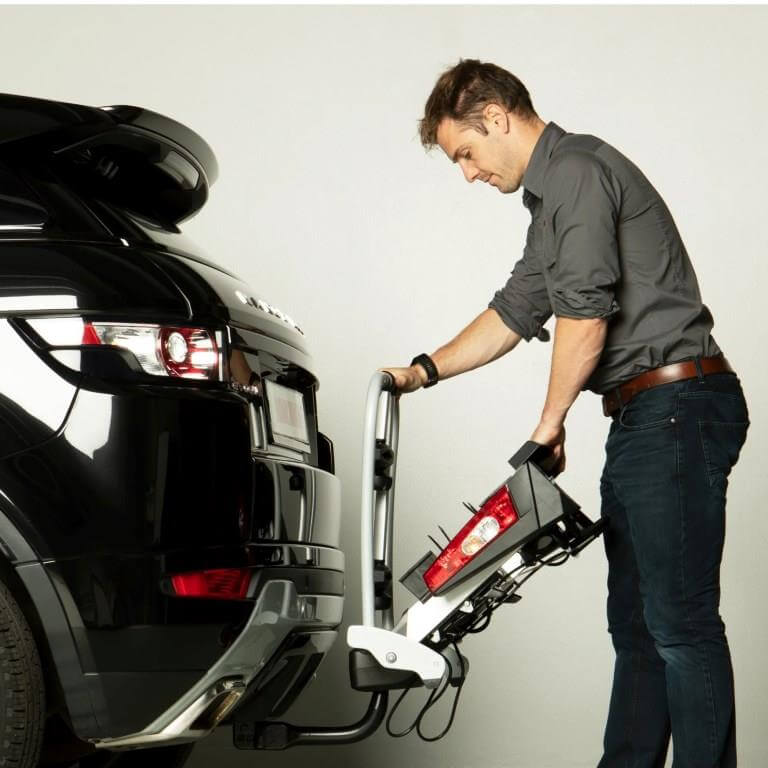 Yakima JustClick 3 Evo Black kerékpártartó vonóhorogra, e-Bike kerékpárszállító
