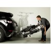 Yakima JustClick 3 Evo Black kerékpártartó vonóhorogra, e-Bike kerékpárszállító