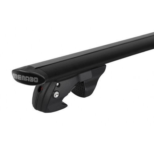 Tetőcsomagtartó Audi A4 Avant 1994-2000-ig, tetőkorlátos, alu. black