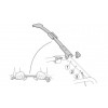 Thule 9115 kerékpártartó adapter, Thule ClipOn adapter